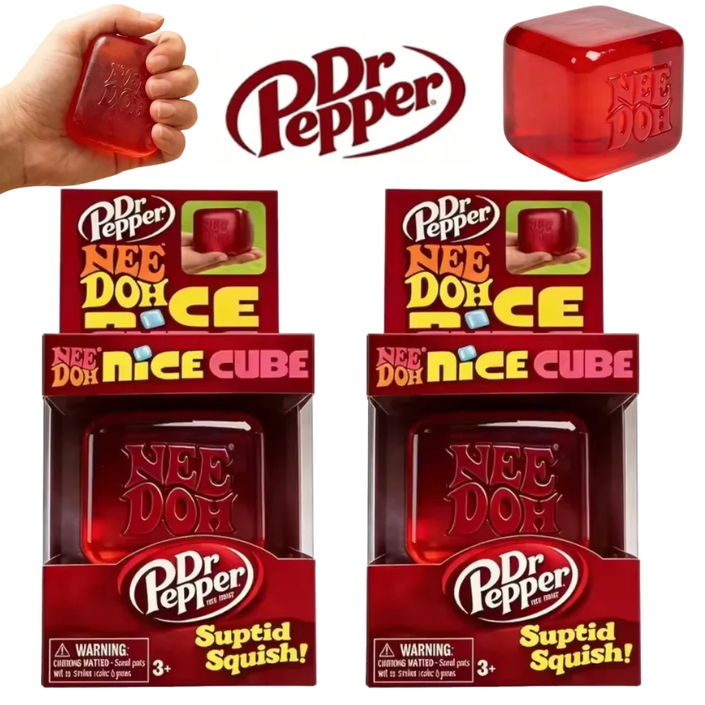 Dr Pepper X NeeDoh Nice Cube S - đánh giá và giá Fidget Cube Original