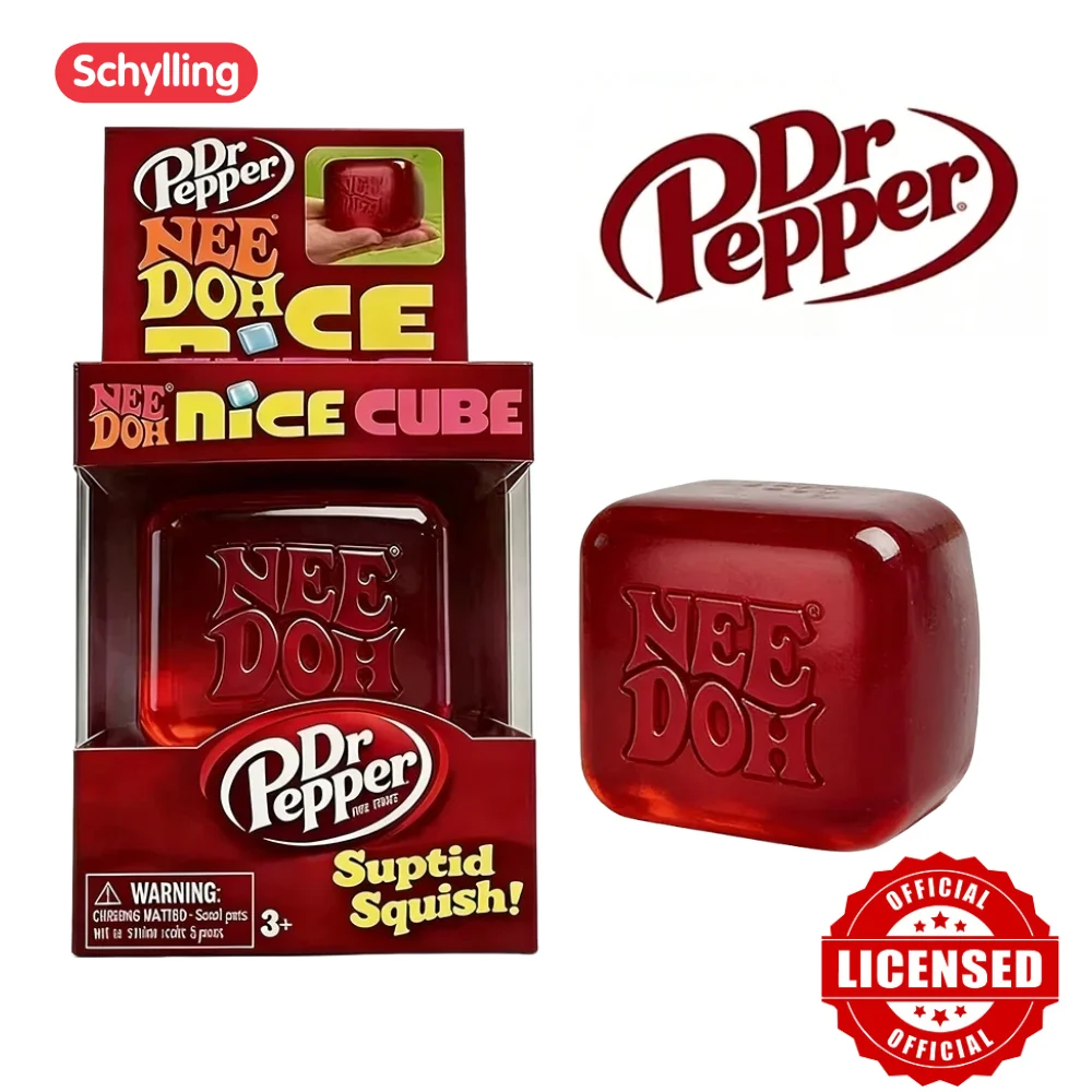 Dr Pepper X NeeDoh Nice Cube S - đánh giá và giá Fidget Cube Original