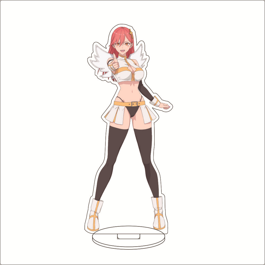 16CM Anime 2.5 Jigen no Ririsa - đánh giá và giá Figma Stand Set