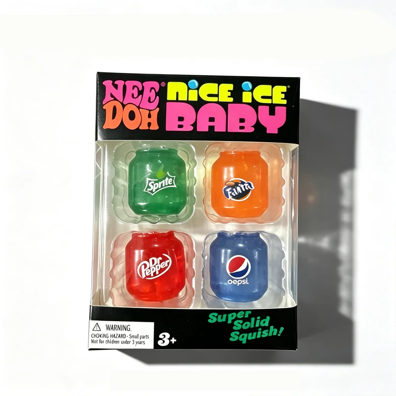 NeeDoh Squeeze Stress Can Mini - đánh giá và giá Fidget Cube Original