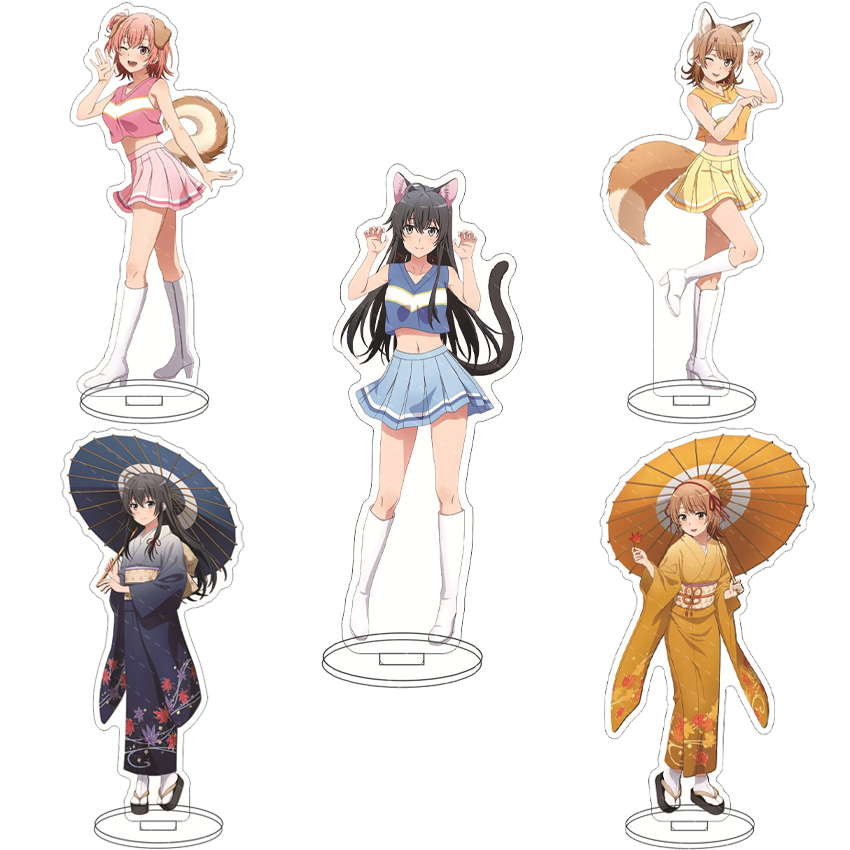 16CM Anime My Teen Romantic Co - đánh giá và giá Figma Stand Set