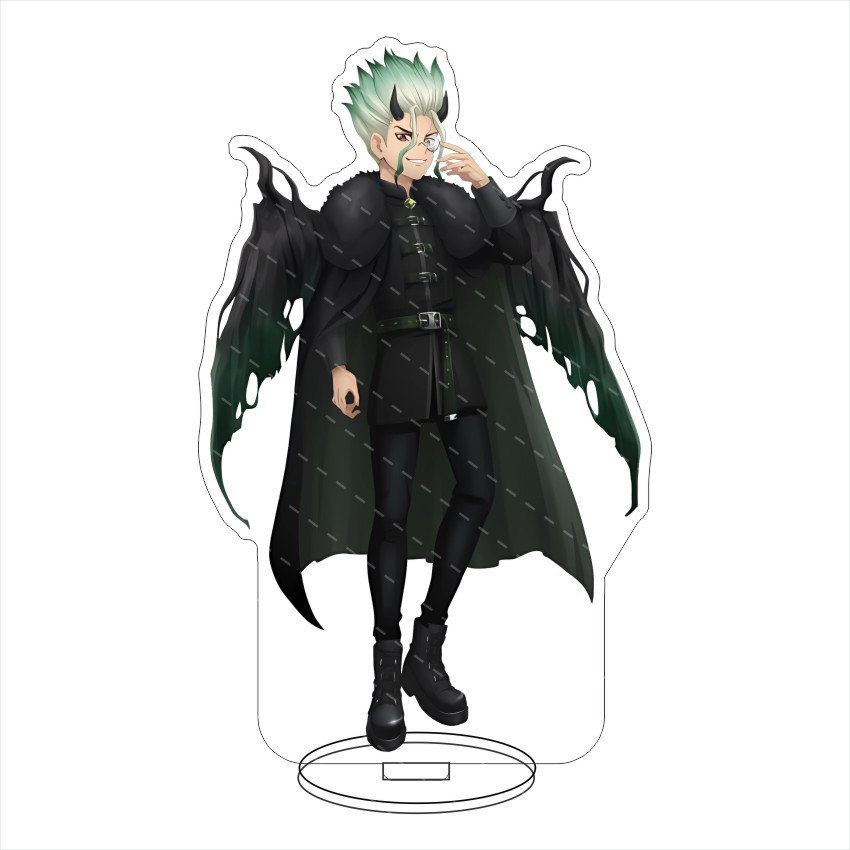 16CM Anime Dr. STONE Senku Ish - đánh giá và giá Figma Stand Set